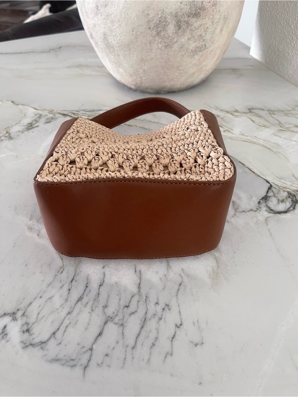 J. Crew Woven Crossbody Mini Tote Bag - Picture 3 of 9